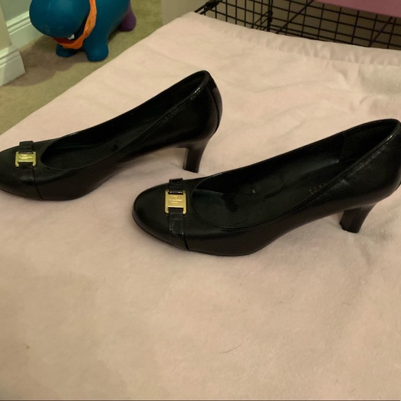 Lauren Ralph Lauren black shoes size 6 1/2 - Picture 2 of 7